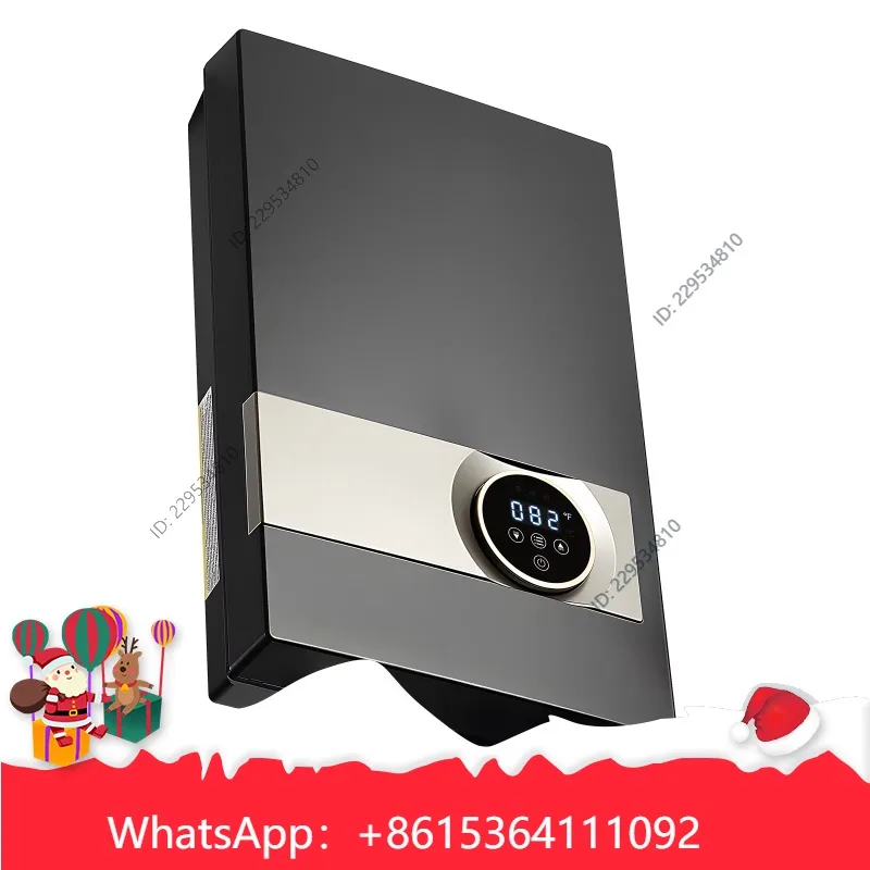 Multifunctional 27kW instant water heater with 240V LCD touchscreen
