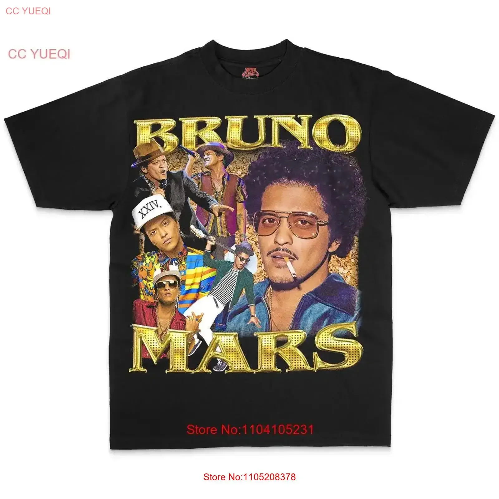bruno mars T Shirt vintage Washed Casual Slightly homme Comfortable graphic Top For Everyday Wear Soft streetwear Unisex