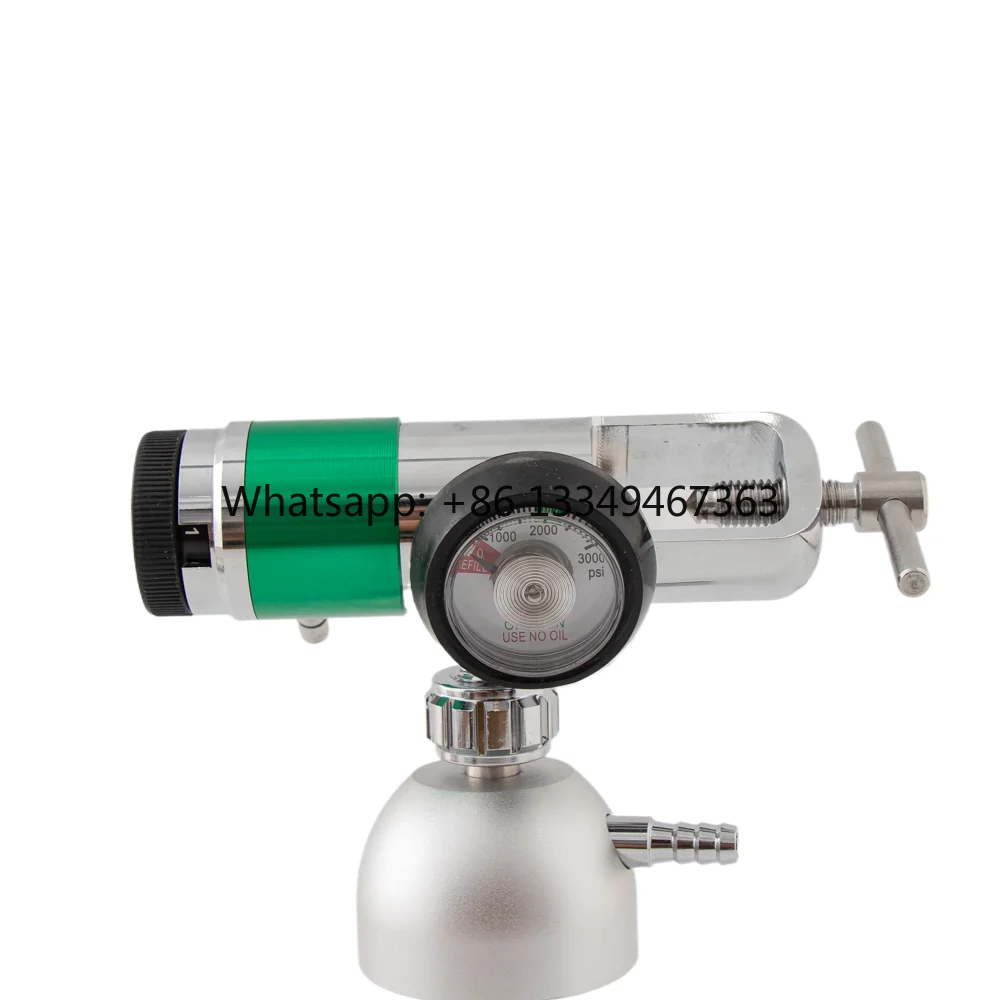 

Hot sales High quality medical oxygen pressure regulator click type oxygen regulator with humidifier