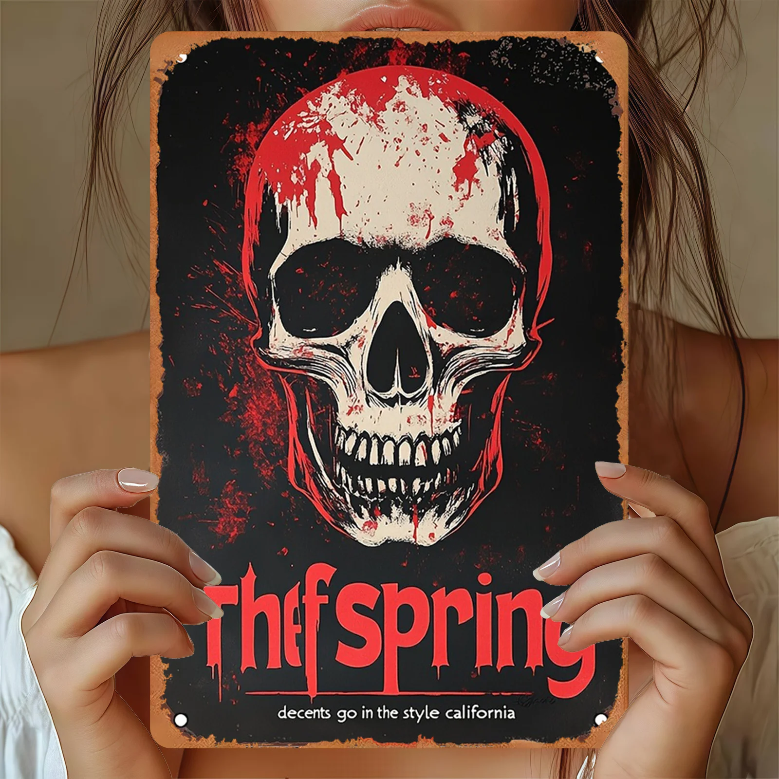 Vintage Skull Metal… - image