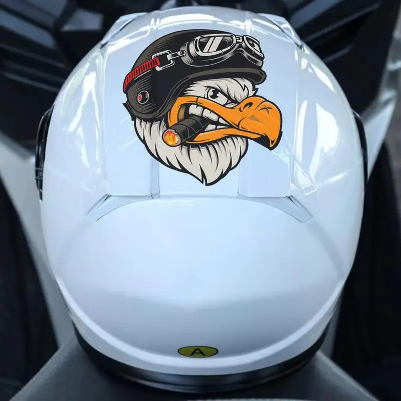 

Motorcycle Eagle Sticker Biker Bumper Decal Sun Protection Water-Resistant Vehicle Decal Creative Decal Motorcycle Accessories