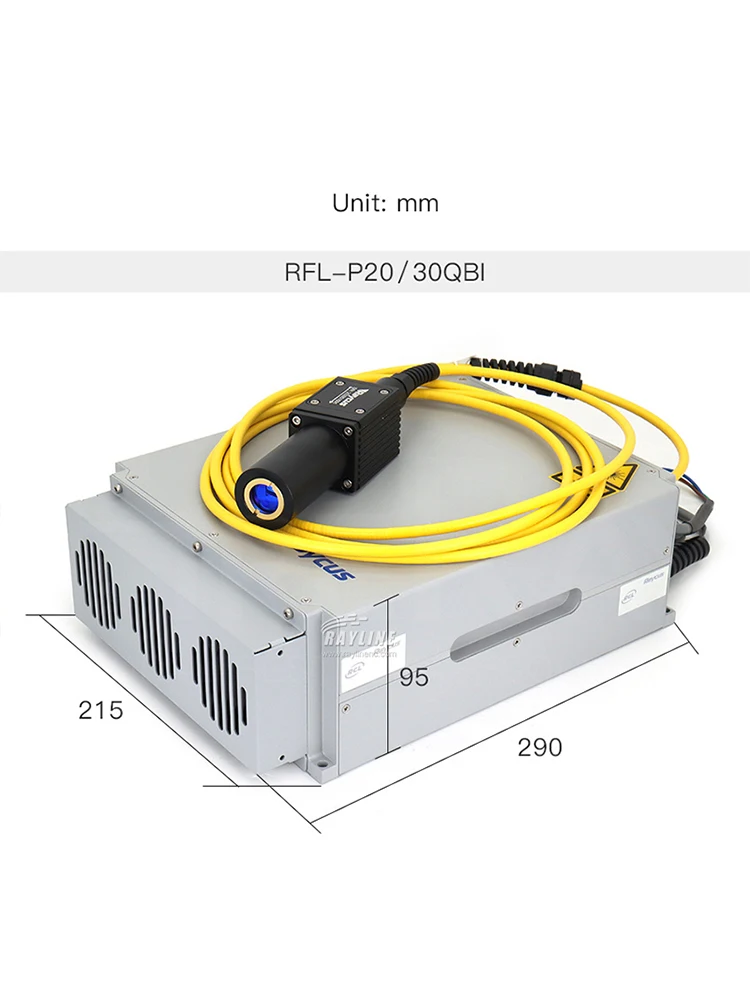 Macchina per marcatura Laser a fibra originale 20W 30W 50W modulo sorgente Laser Raycus GQM 1064nm per marcatura di metalli Laser per saldatura a bassa potenza