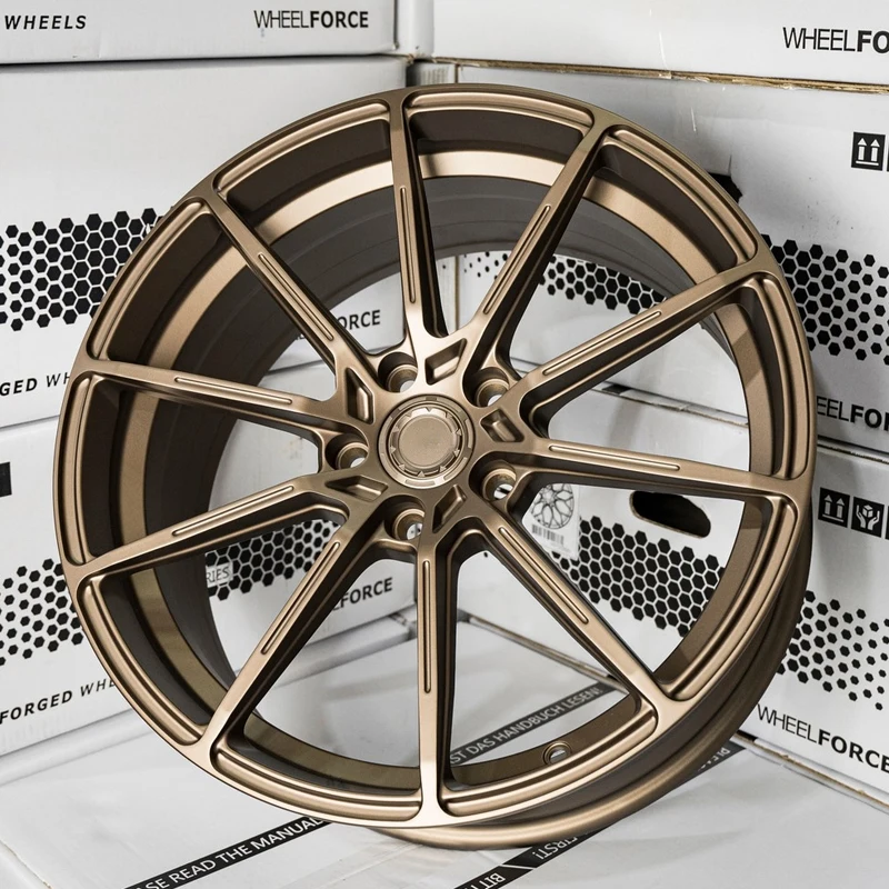 جديد سبائك الألومنيوم A6 A7 A7 Q5 Q7 متعدد المتحدث 5x112 5x112 نحى الكروم مقعر الراقية مخصصة فاخرة مزورة عجلات #6