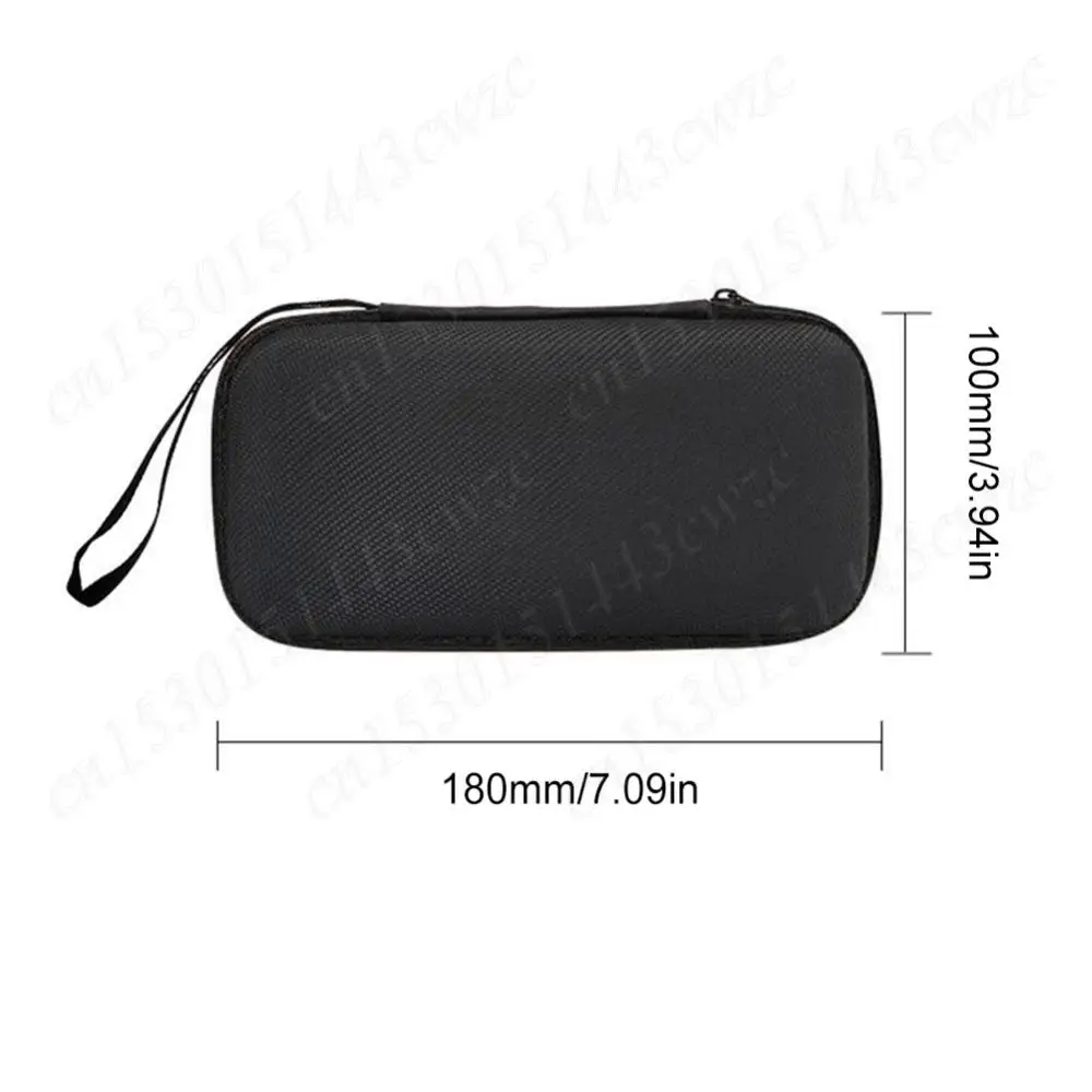 Estojo rígido de eva para viagem, bolsa de transporte antiarranhões à prova de choque com alça de mão para console de jogos anbernic rg40xx h/rg405m
