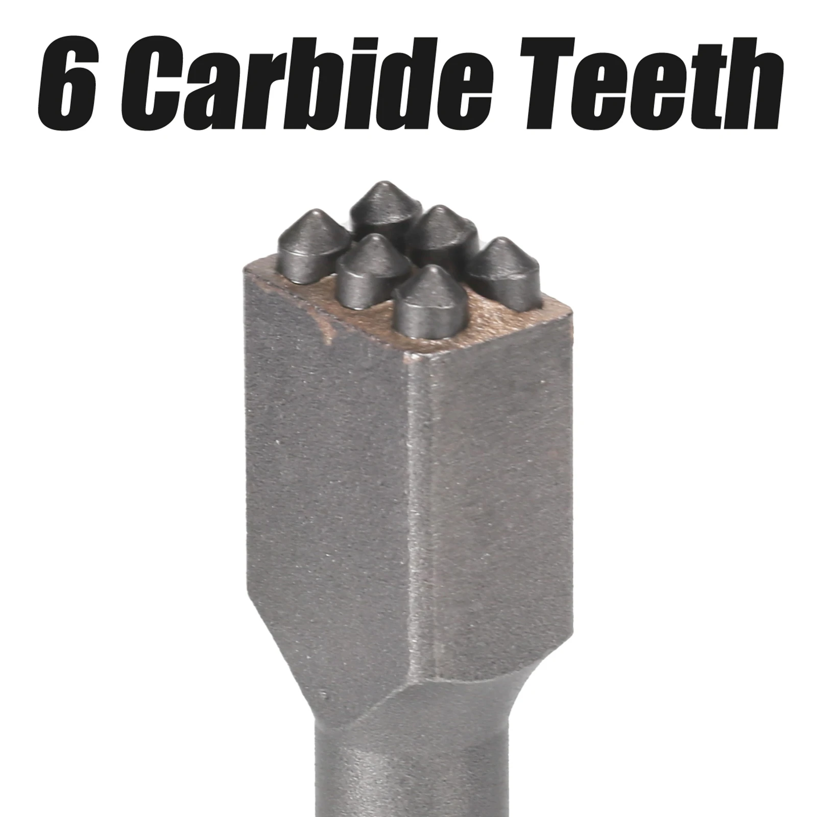 Imagem -03 - Sds Plus Shank Bocados de Derrubado de Carboneto de Tungstênio Dentes Micro Cinzel Martelo de Arbusto Pedra de Concreto de Cimento Granito de Mármore