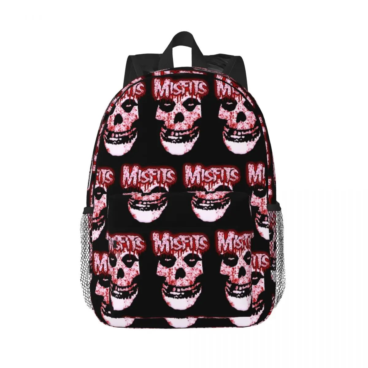 

Рюкзак Misfits с черепом, Лидер продаж, рюкзак большой емкости для мальчиков и девочек, сумка для книг, сумки на плечо для мужчин, женщин, детей, школьная сумка