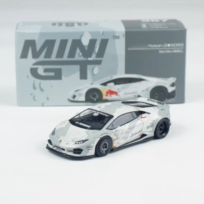 

MINIGT 1:64 Scale Huracan LBWK Alloy Simulation Car Model Ornament Souvenir Display Collection Hobby Gift