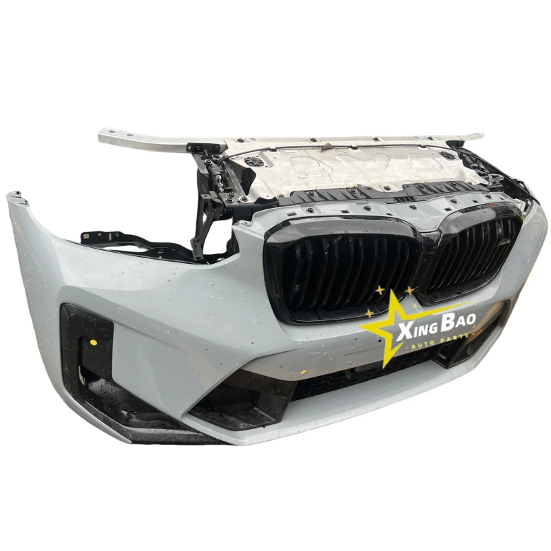 

Оригинальный б/у, хит продаж для BMW X3 M F97 и X4 M F98, передний бампер, новый автомобильный бампер, аксессуар с зажимами в комплекте