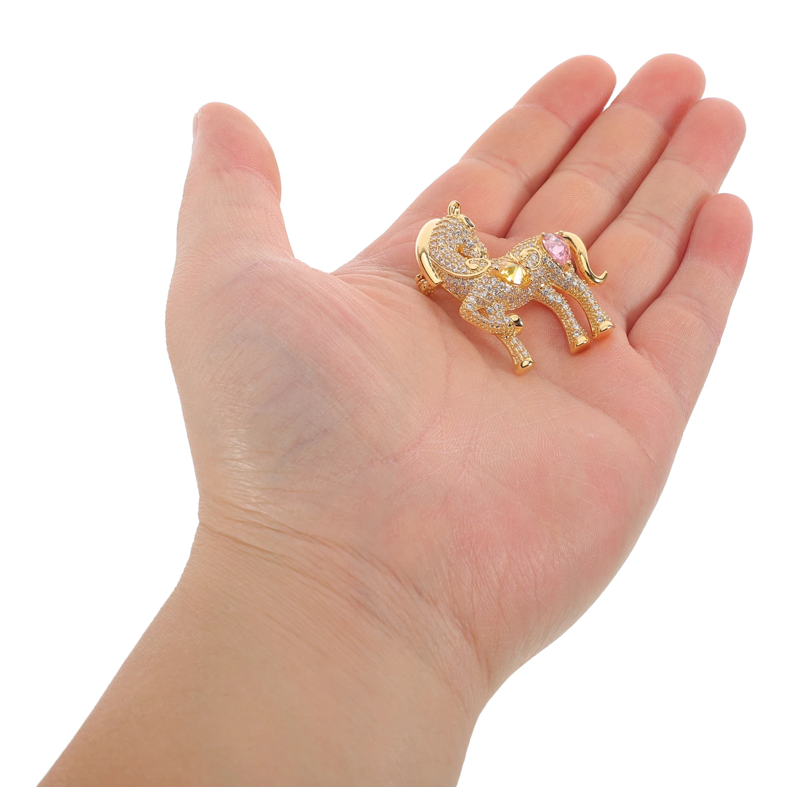 

Rhinestone Horse Brooch Pin Small Metal Animal Lapel Jewelry Sparkly Wedding Accessory For Hat Scarf Bag 2026 Zodiac Gift