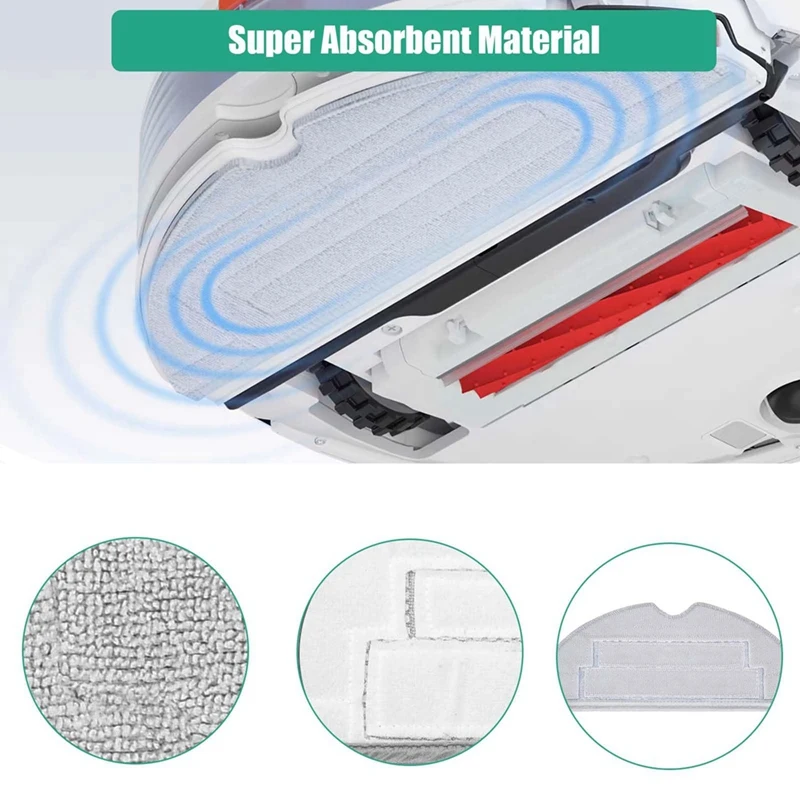 Per Xiaomi Roborock S8 S8 PLUS S8 + S8 Pro aspirapolvere filtro Hepa Mop panno pezzi di ricambio accessori