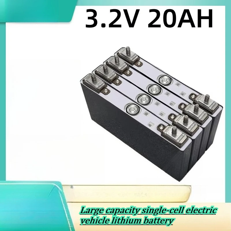 

Литий-железо-фосфатный аккумулятор 3.2В 20Ач, высокотоковый (10C), большой емкости, одиночный элемент для электромобилей, силовой элемент, аккумуляторный блок