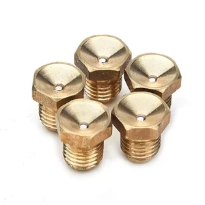 Đồng thau Press Ball Ball Male Oil Cup, Nút, Đầu phễu phẳng, Vòi lò xo, Mỡ, Động cơ Gas, Sửa chữa Động cơ, miếng thay thế 10 pataugas bán hàng chính - №1