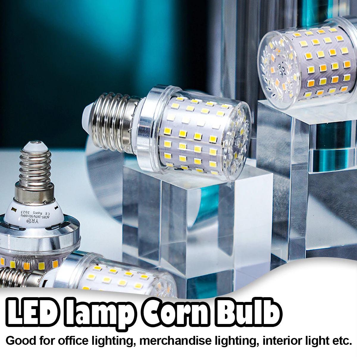 Mini LED Corn Bulb E27 E26 E14 E12 B22 B15 9W No/Flicker Base 6500K White Warm Lamp 85/265V Cold 3/Colors Living 2835/SMD