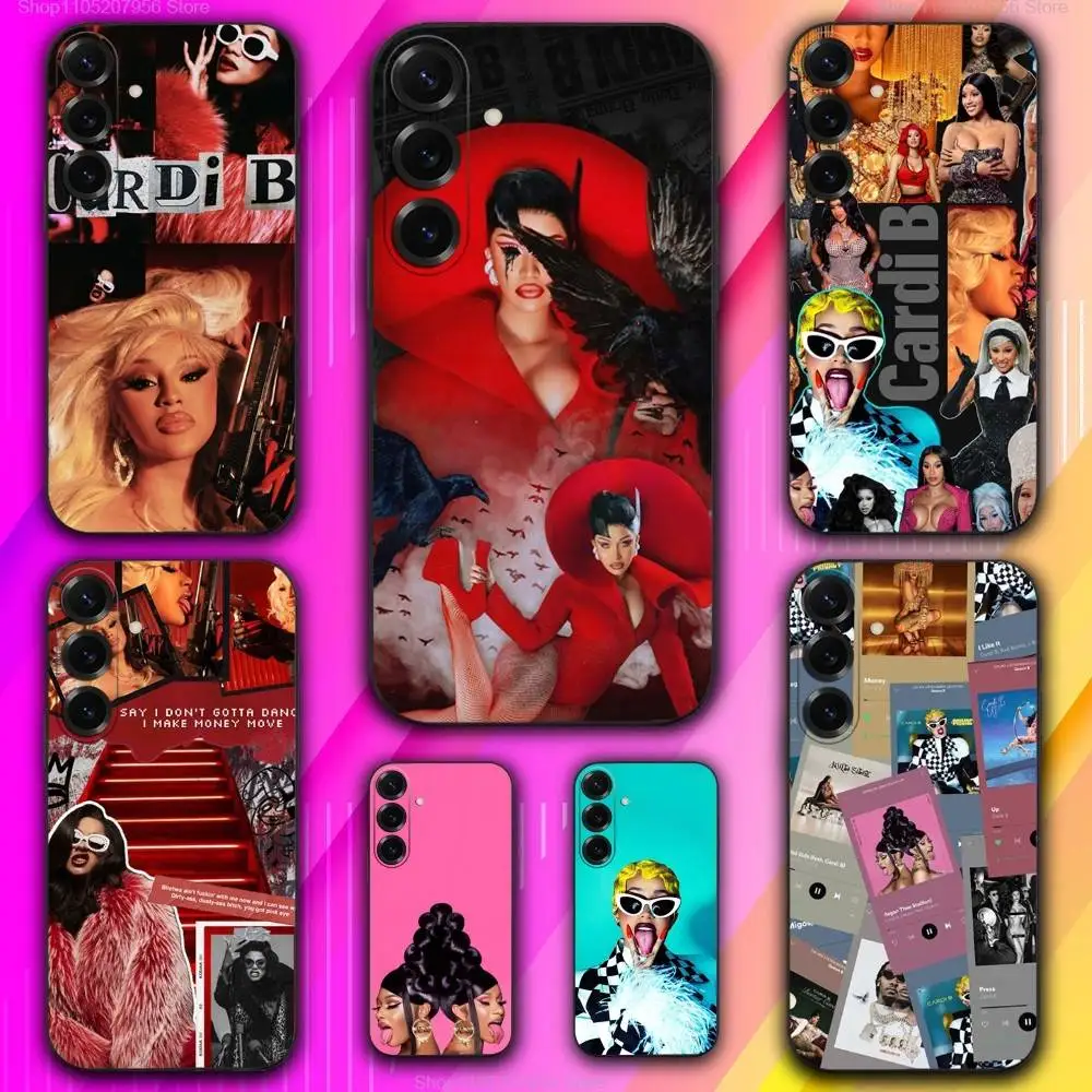 

C-Cardi b Am I the Drama Black Phone Case For Samsung A 73,72,71,53,52,51,41,40,30,22,21,13,12,Note 20,10,9 Ultra Pro 5G Soft