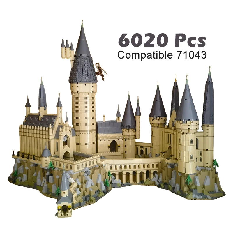 6020 Stuks Kasteel Set Bouwmodel Stad Model Stenen Speelgoed Magisch Kasteel Bouwblok Speelgoed Volwassenen Kinderen Verjaardag Cado Compatibel 71043 - afbeelding 2