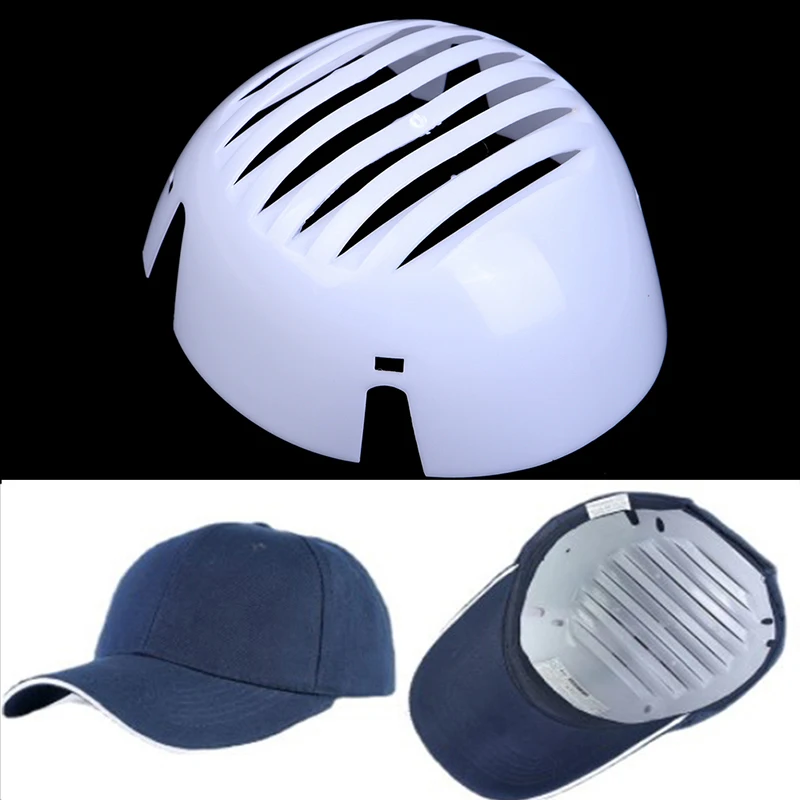 Casco de seguridad con forro protector para gorra de béisbol, protector de PE, anticolisión, ligero