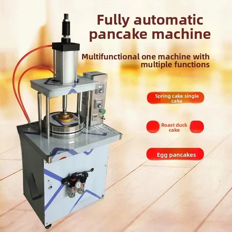 860 type fully automatic commercial pancake machine tortilla press electric heating non-stick coating
