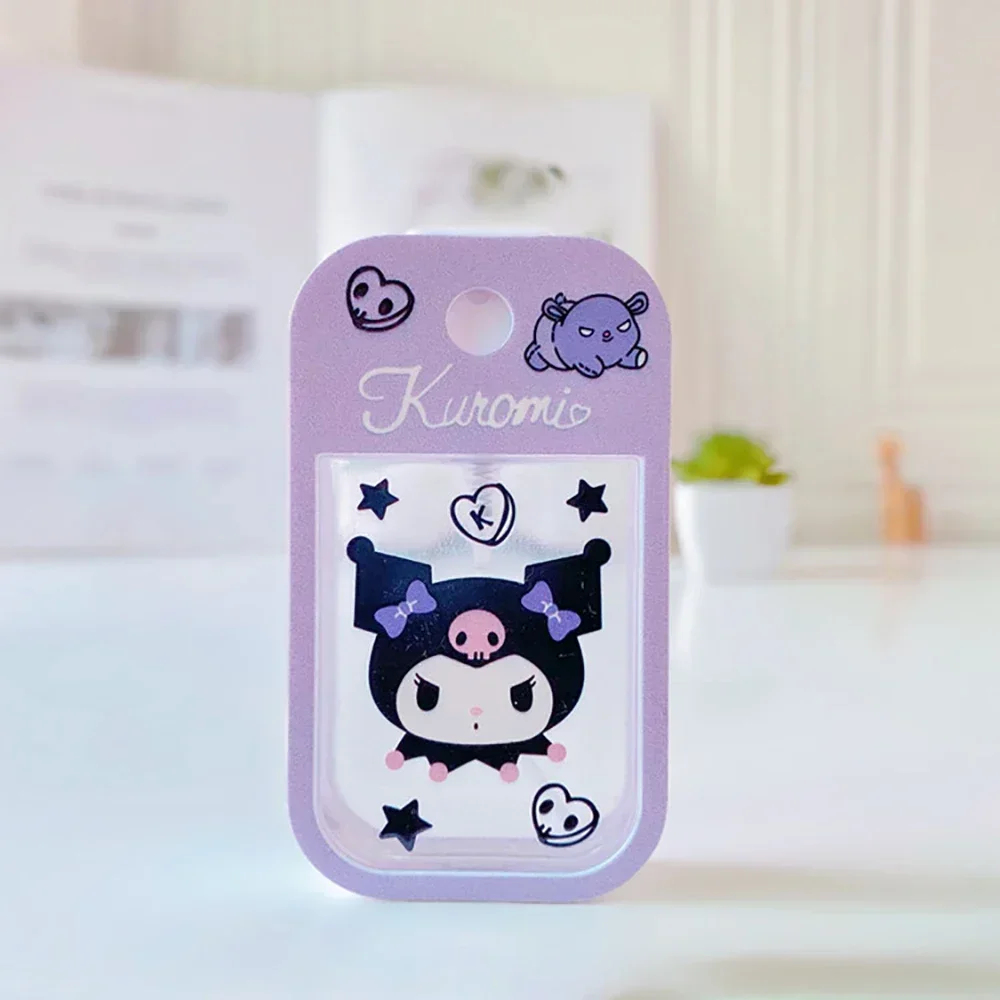 Hello Kitty butelka perfumy podróżne wielokrotnego napełniania Sanrio Melody alkohol Kawaii Kuromi Cinnamoroll prezenty chłopcy dzieci dziewczęta dzieci