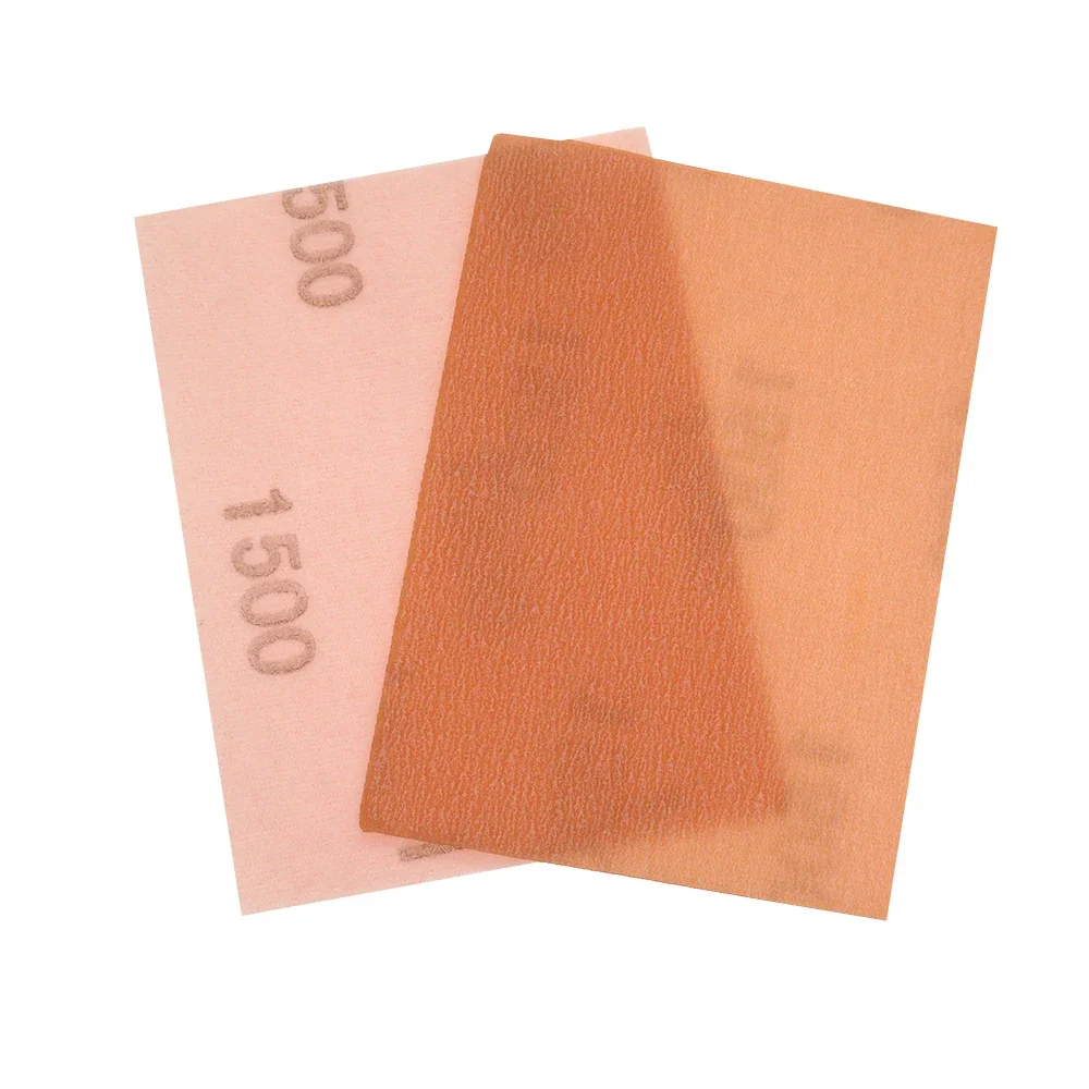 20pcs 75 * 110mm FV disco de arena de película fina papel de arena impermeable suave 600 a 5000 grava para pintura de automóviles húmeda / seca