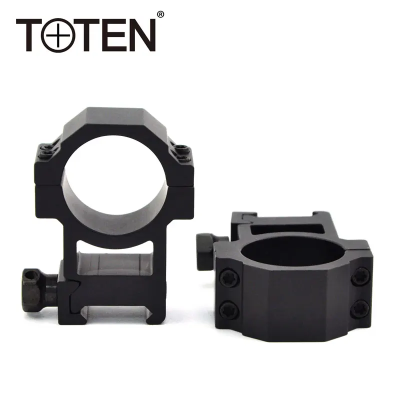 

TOTEN Universal 30MM Scope Mount Rings Hunting Tactical Airsoft Accesories Picatinny Rail Bipod for Rifle Optical Sight