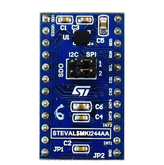 STEVAL-MKI244A 2xASM330LHBG1 Adapter Board for a Standard DIL24 Socket Multiple Function Sensor Development Tools