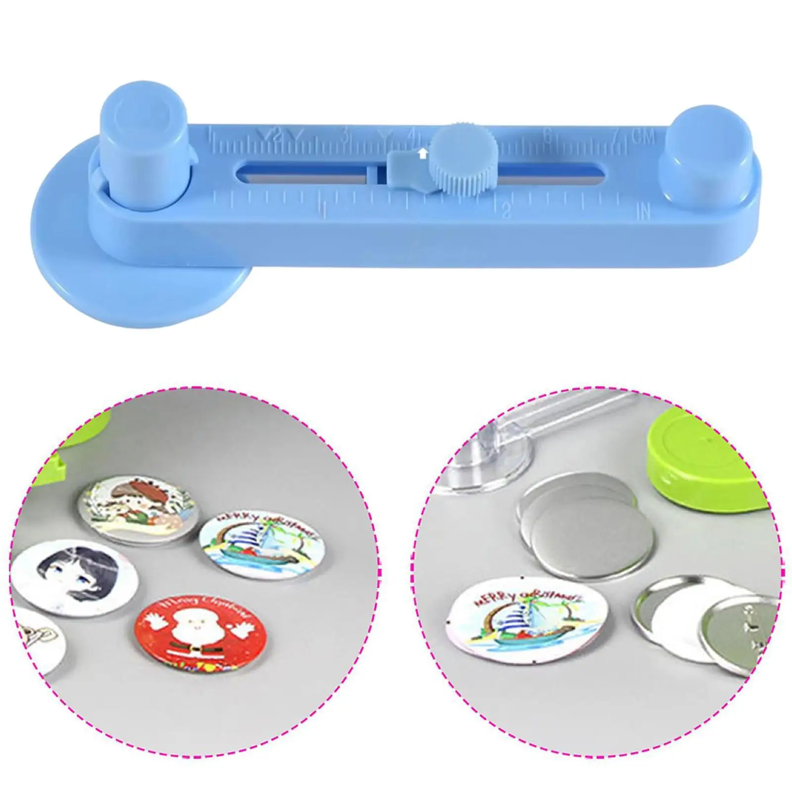 

Circle Cutter Easy to Operate, Compass Cutting Tool Circular Paper Cutter for Paper Crafts, Art and DIY Crafts