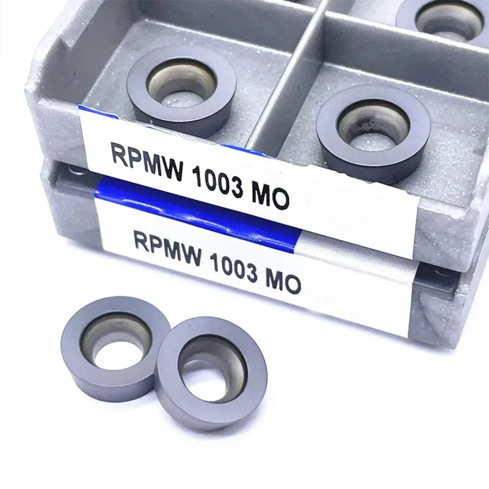 

RPMW1003MO IC928 Твердосплавные вставки 10 шт./20 шт. Токарный станок с ЧПУ Инструмент Токарная вставка по металлу