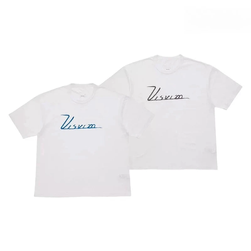 

2025 VISVIM KOFU JUMBO TEE S/S printed casual sports short-sleeved T-shirt men's 25SS