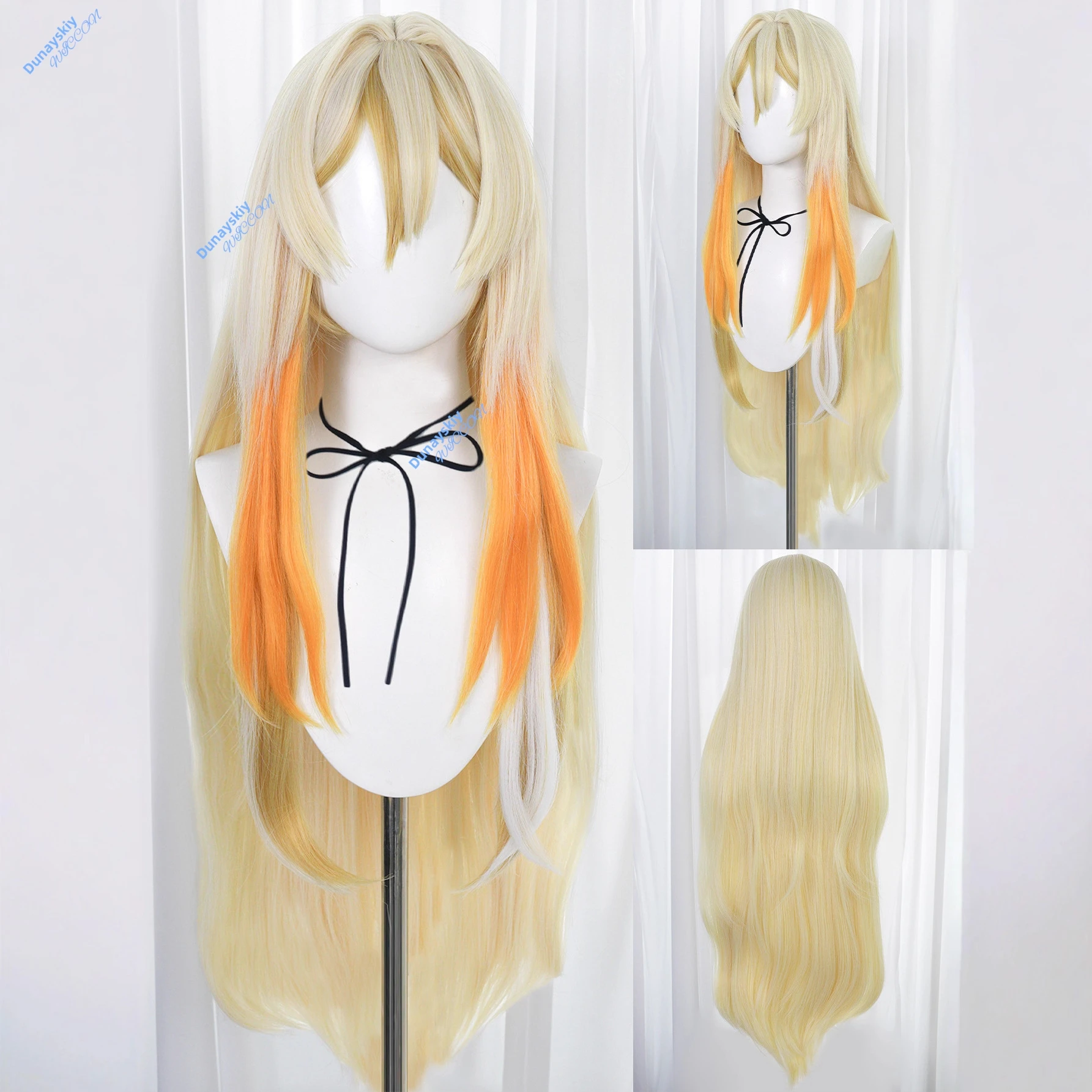 Halloween Party Cosplay Wig He - Anime Cosplay Orange Hair 评论和价格