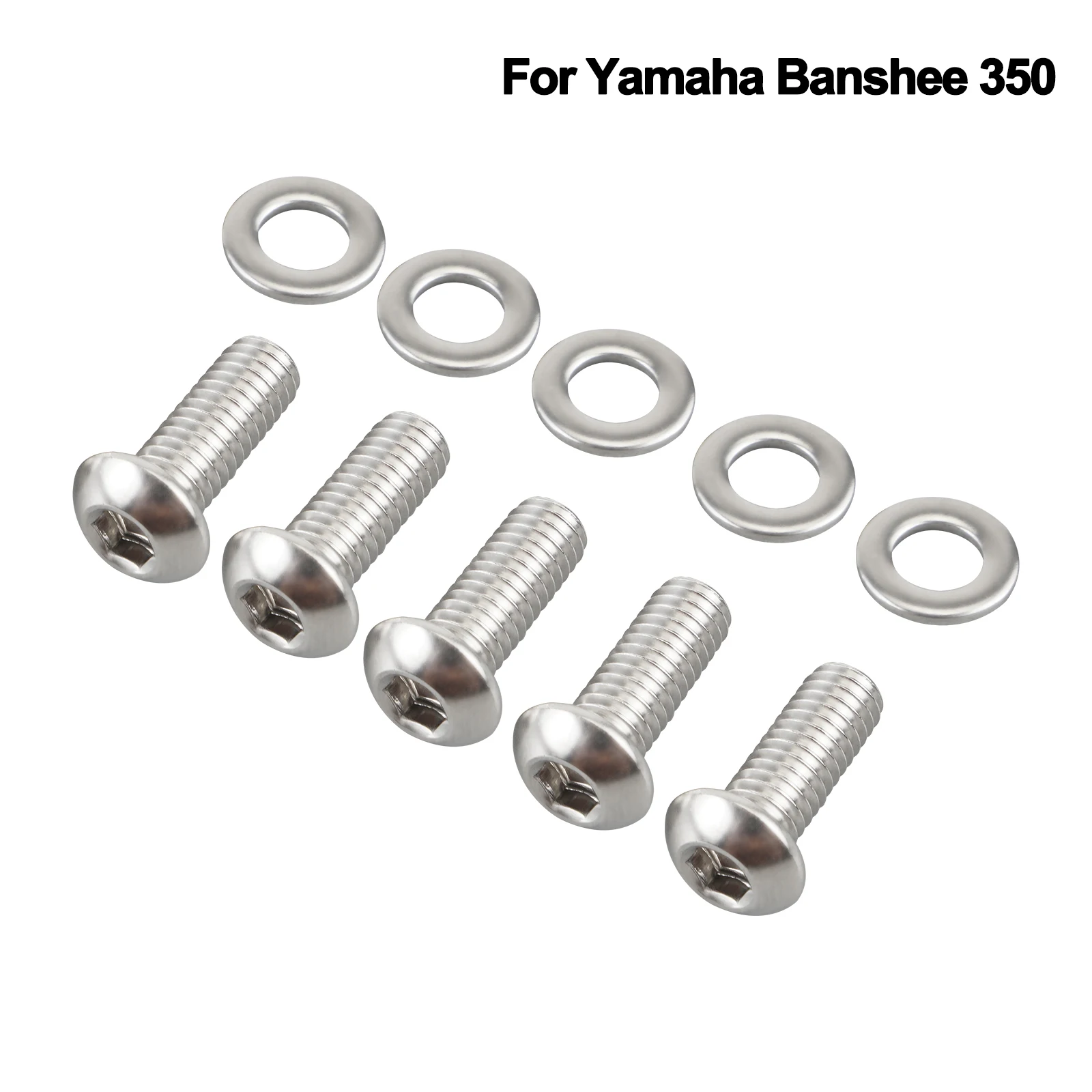 

ATV Banshee 350 Water Pump Cover Mounting Bolts Screws Kit For Yamaha Banshee 350 1987-1998 2000-2006 Accessories