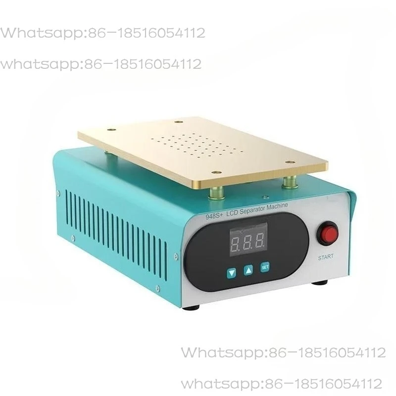 Useful 948S+ LCD Screen Separator Built-in Pump Vacuum Screen Repair Machine Kit for Smartphone Refurbishment Tool