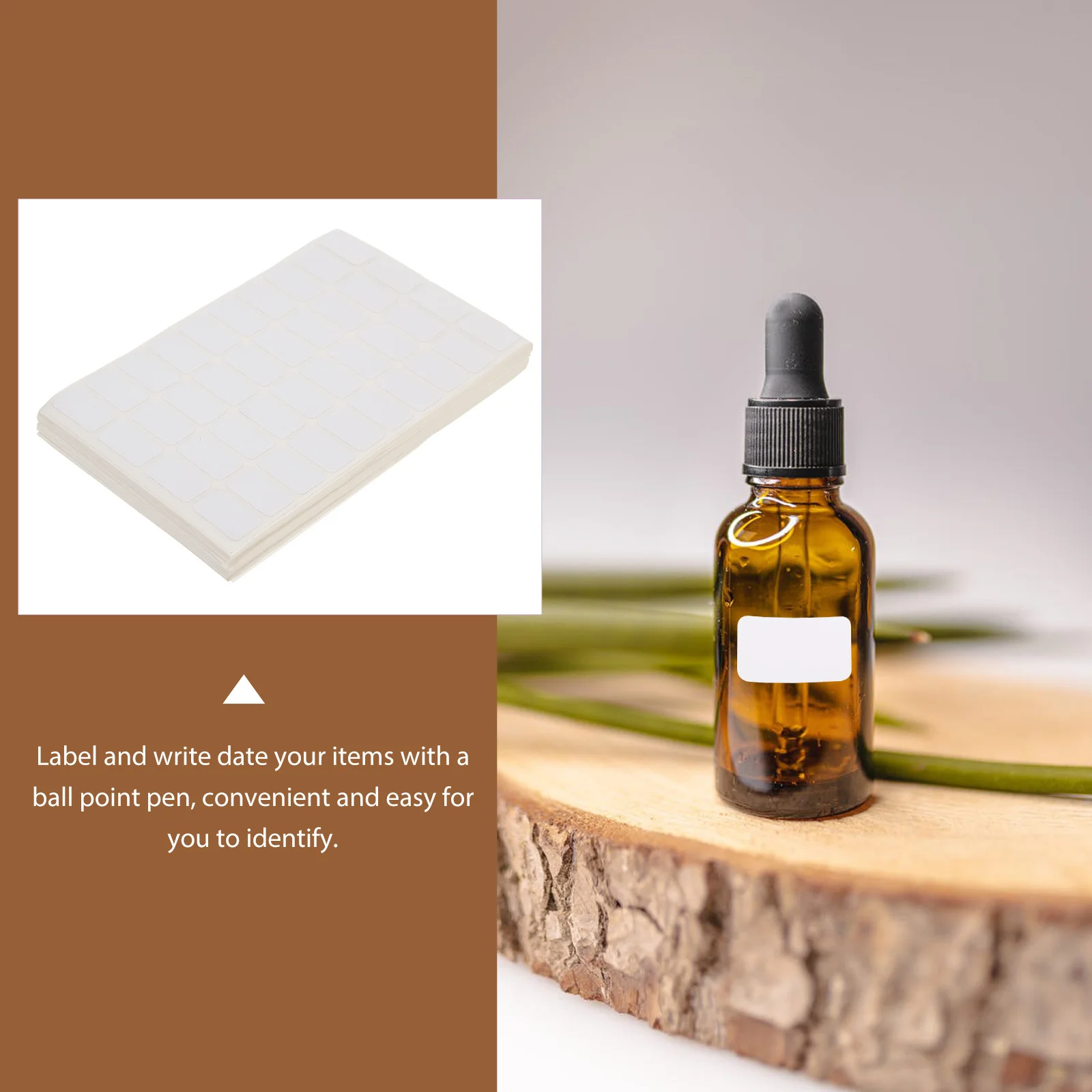 Étiquettes autocollantes vierges, 50 feuilles, Classification, marquage collant, pour la maison, le bureau, l'école, le stockage, boîte, étiquette