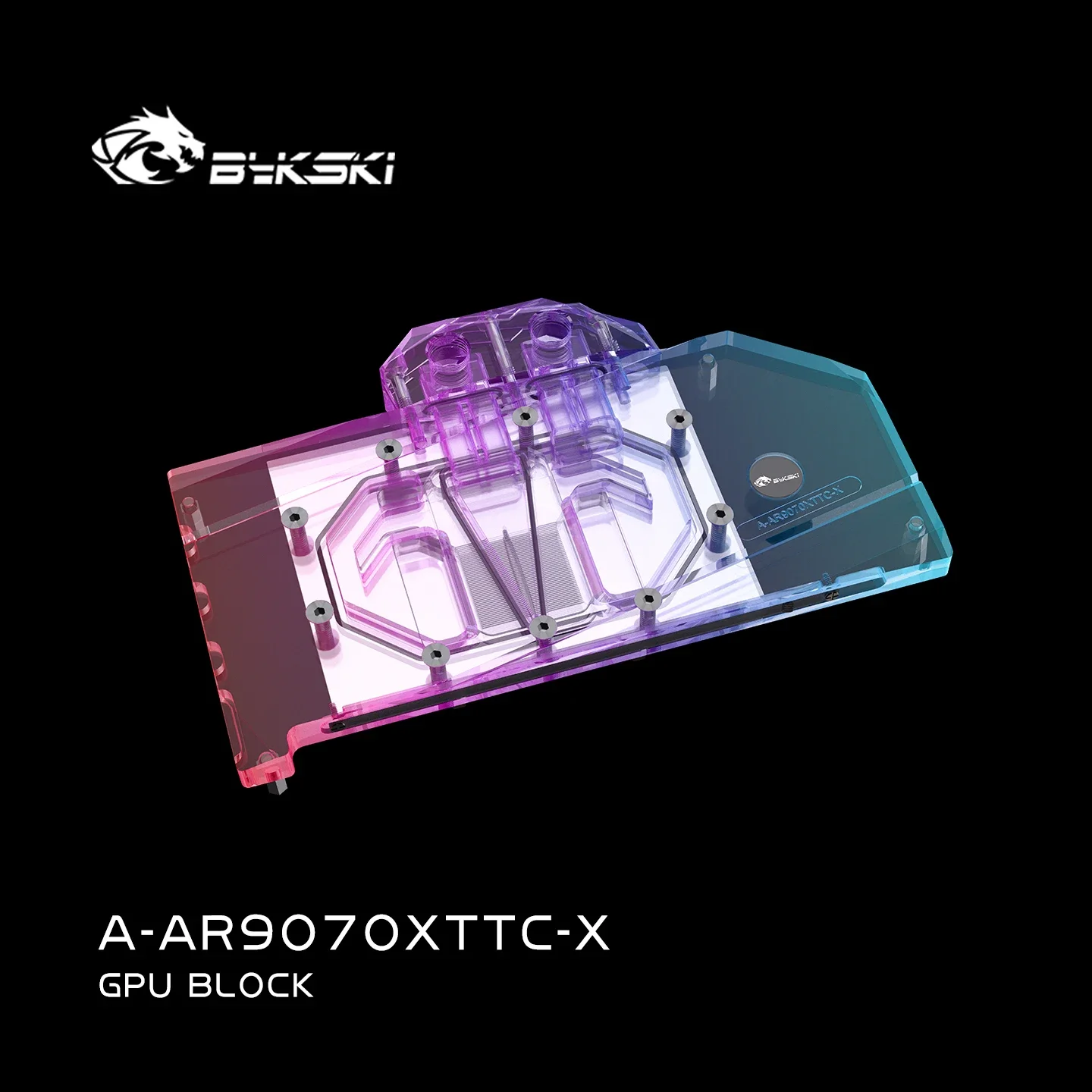Bykski GPU Block Utilizzare per ASRock Radeon RX 9070 XT Taichi OC Scheda Video Raffreddamento ad Acqua/Coperchio Completo/Radiatore in Rame A-AR9070XTTC-X