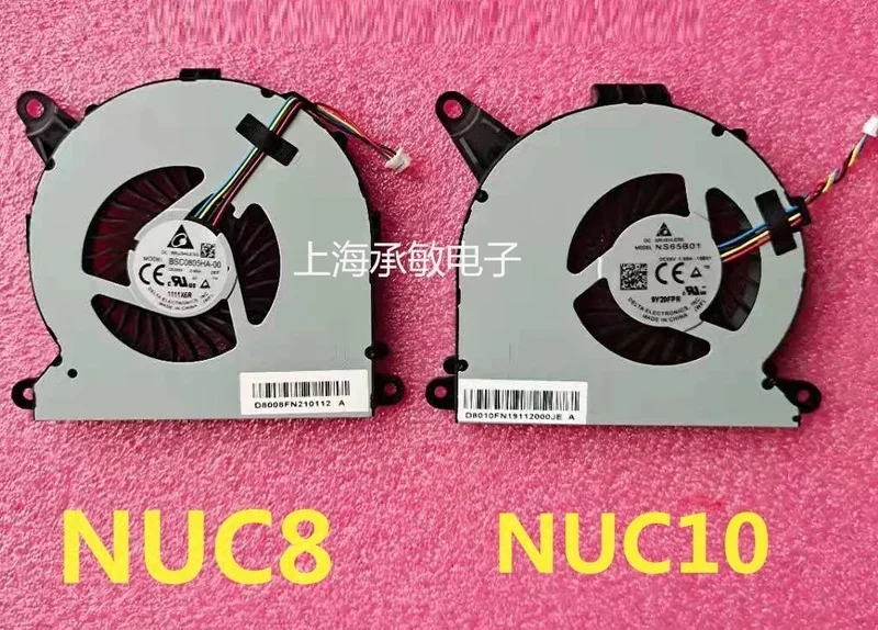 Original Cooling Fan For Intel NUC NUC8i7BEH NUC8i5BEH NUC8i3BEH BSC0805HA-00 M.2+SATA3 BAZB0808R5H D08008FN200330