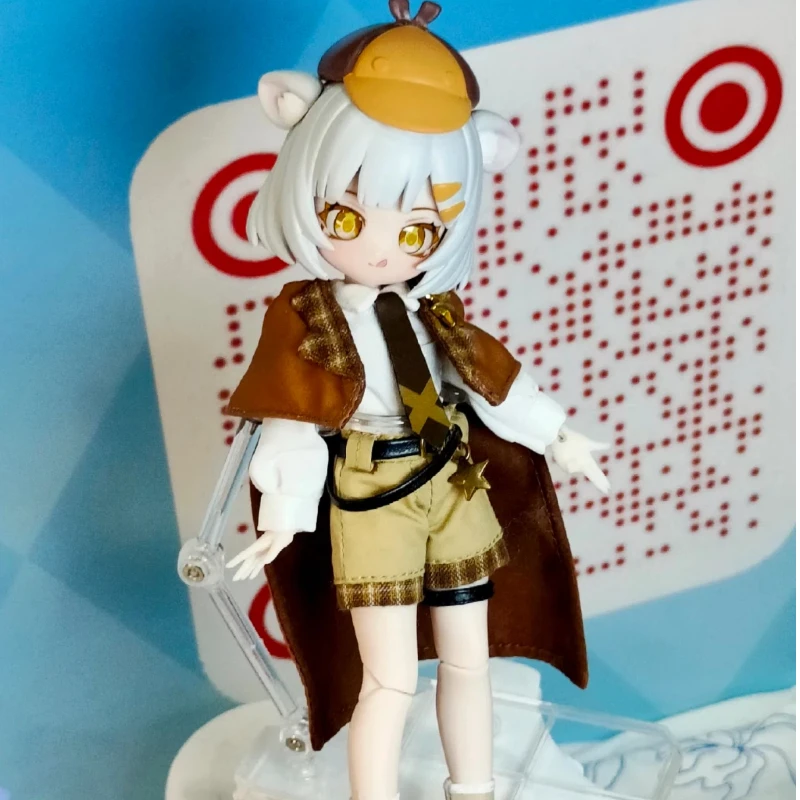 

1/12 Bjd Blind Box Vision Reconstruction Series Cute Bjd Doll Kawaii Toy Action Figure Anime Figure Desktop Ornament Lovely Gift