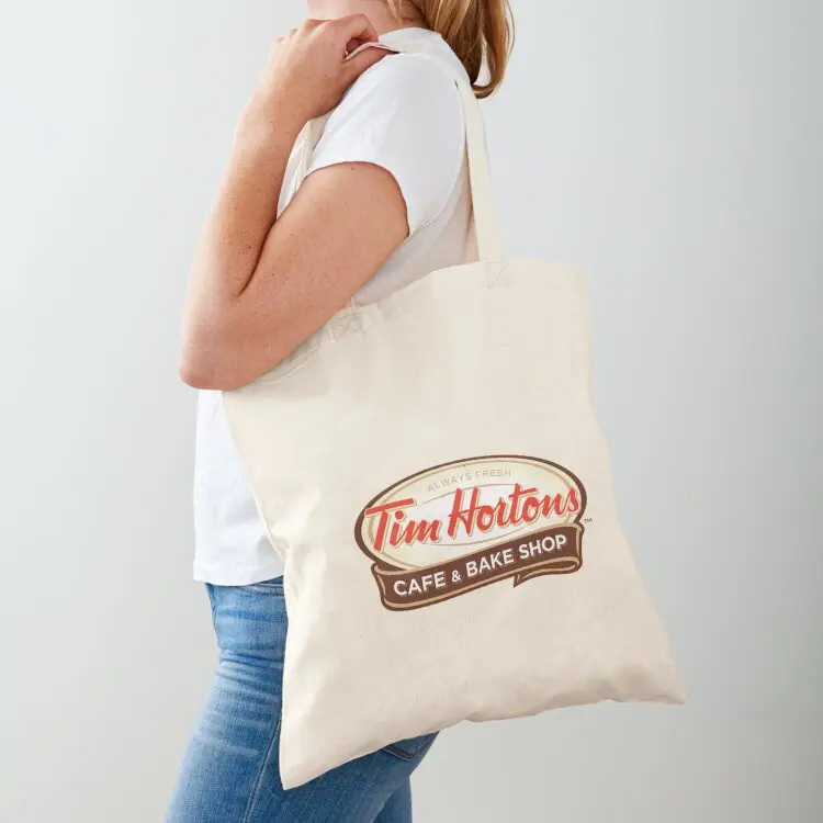 

Tim Hortons Tote Bag bags woman 2025 Canvas shopping bag Eco bag