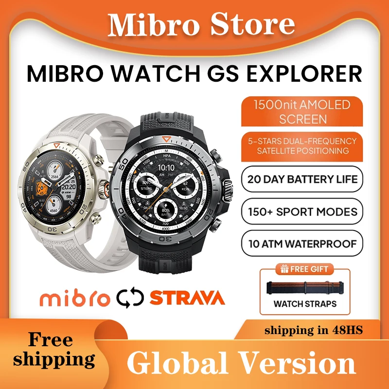 Mibro Watch GS Explorer gps smart sports mens watch reloj inteligente smartwatch watches relojes para hombres relogio masculino