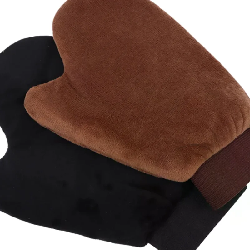 1Pcs Finger Glove Reusable Body Self Tan Glove Applicator Tanning Gloves Cream Lotion Mousse Body Cleaning Glove Self Tanner