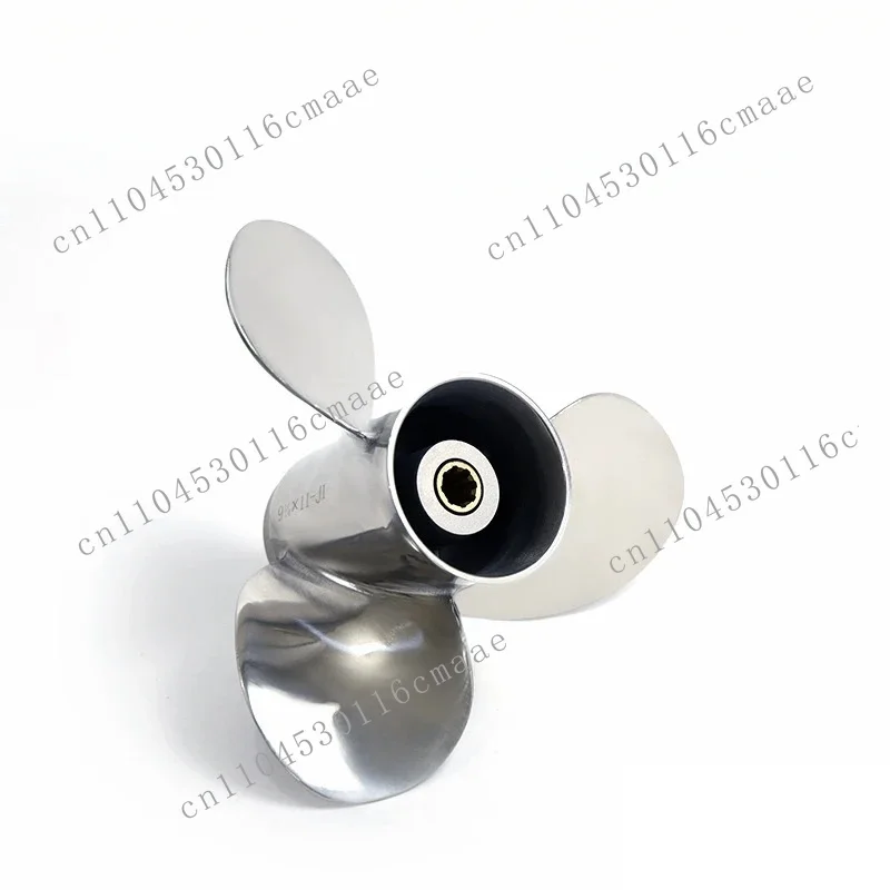 9-1/4x11-J aluminum alloy propeller, compatible with 9.9hp and 15hp outboard new drive replacing the 63V4594310EL in March
