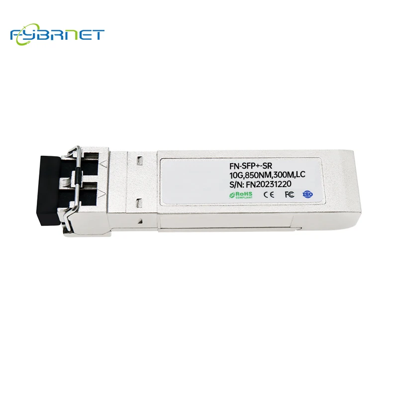 10G SR SFP + 모듈 멀티 모드 듀플렉스 LC 파이버 SFP 트랜시버 모듈, 시스코, 미크로틱, H3C 파이버 스위치와 호환 가능, 850nm, 300m