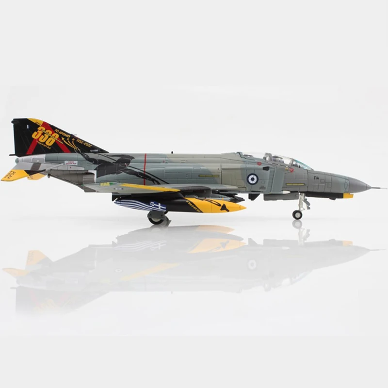 

Die cast Greek Air Force F-4 Ghost Fighter 1:72 alloy and plastic model series commemorative men's gift