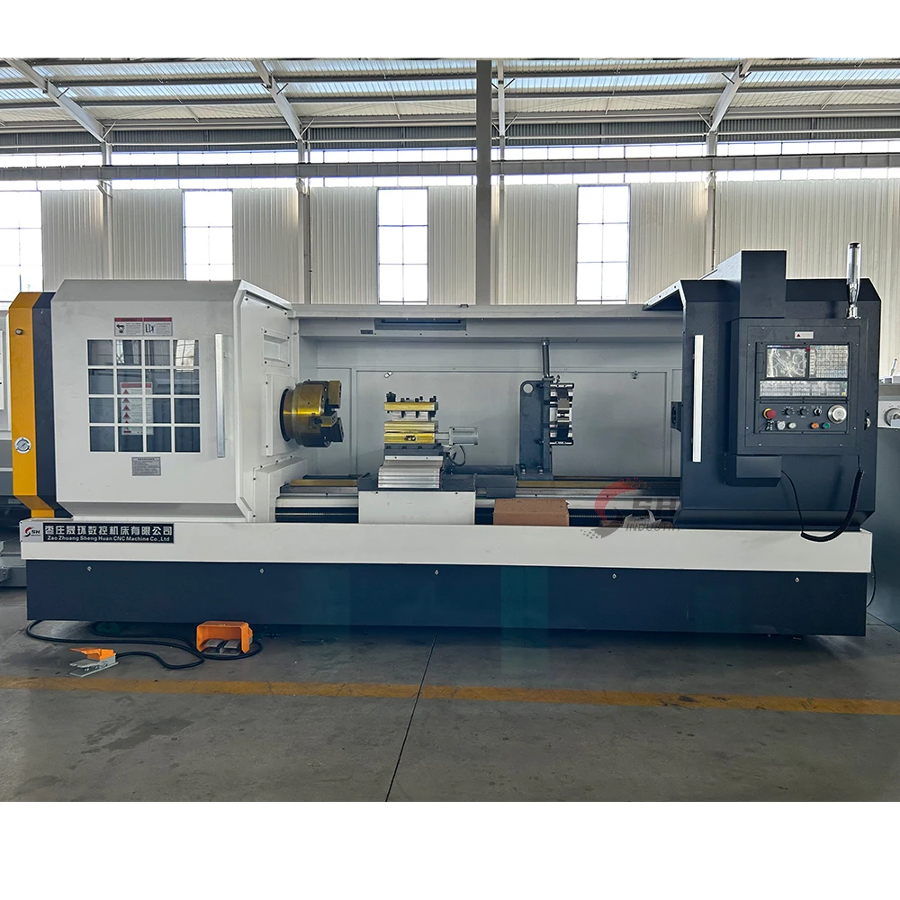 Taiwan Horizontal Flat Bed Hine CK6150 CK6180 Lathe CNC For Metal