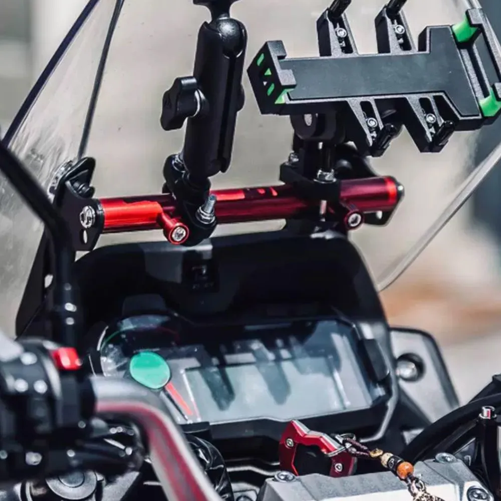 

Motrocyle Phone Holder Navigation Bracket GPS Smartphone Holder For Colove KY500X KY 500X 500X 500f Macbor Montana XR5 XR 5