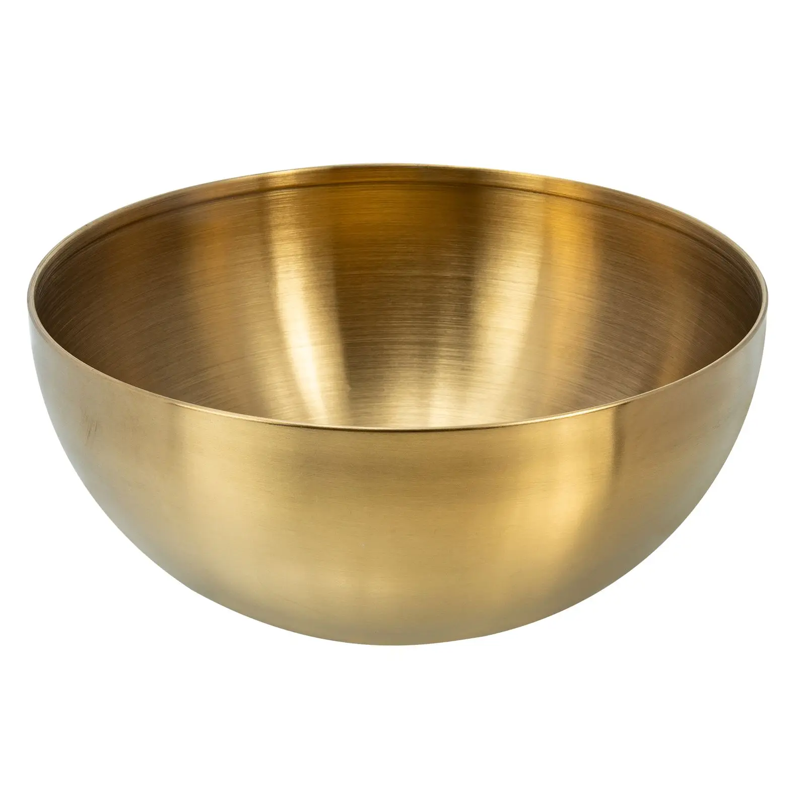 

Stainless Steel Salad Bowl Kitchen Accessory Storage Bowls Fruit Container Metal Mixing
