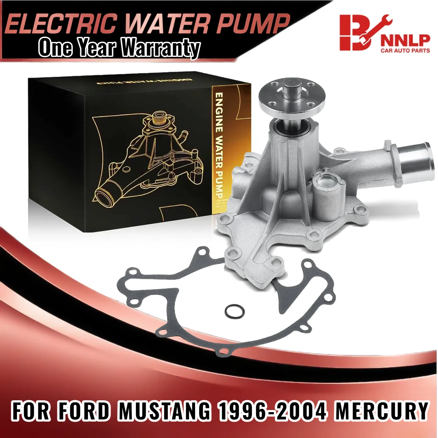 

Водяной насос двигателя для Ford Thunderbird Mustang 1996-2004 Mercury Cougar 96-97 F6ZZ8501A, F6ZZ8501BE, F7ZZ8501AA, RFF65E8505AD