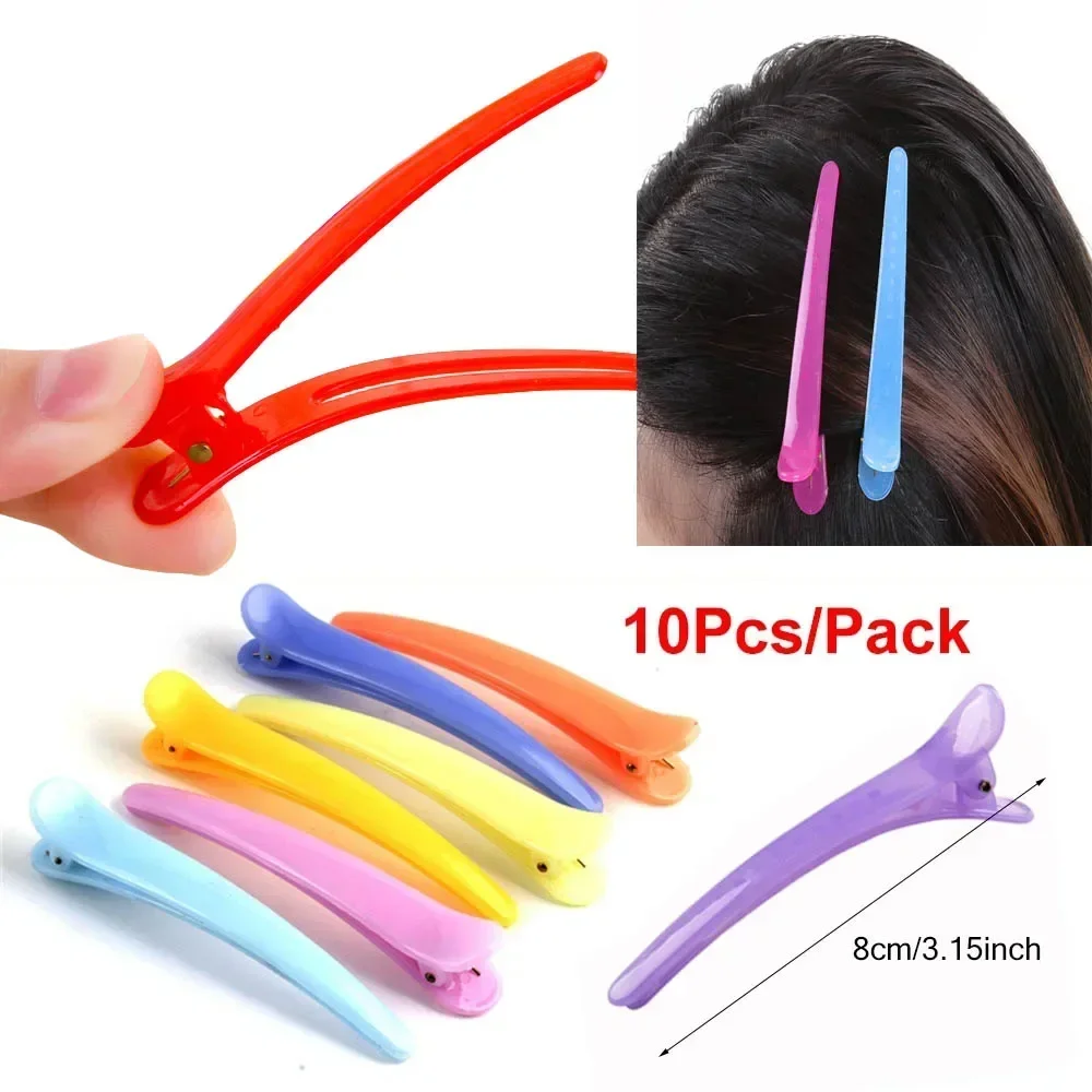 10pcs Plastic Hairpin （Random Color）