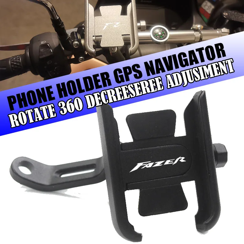 

For YAMAHA FAZER FZ FZ1 FZ6 FZ6N FZ8 FZ-07 FZ16 FZ-25 XJ6 Motorcycle Mobile Stand Holder Motorcycle Phone Holder Accessories