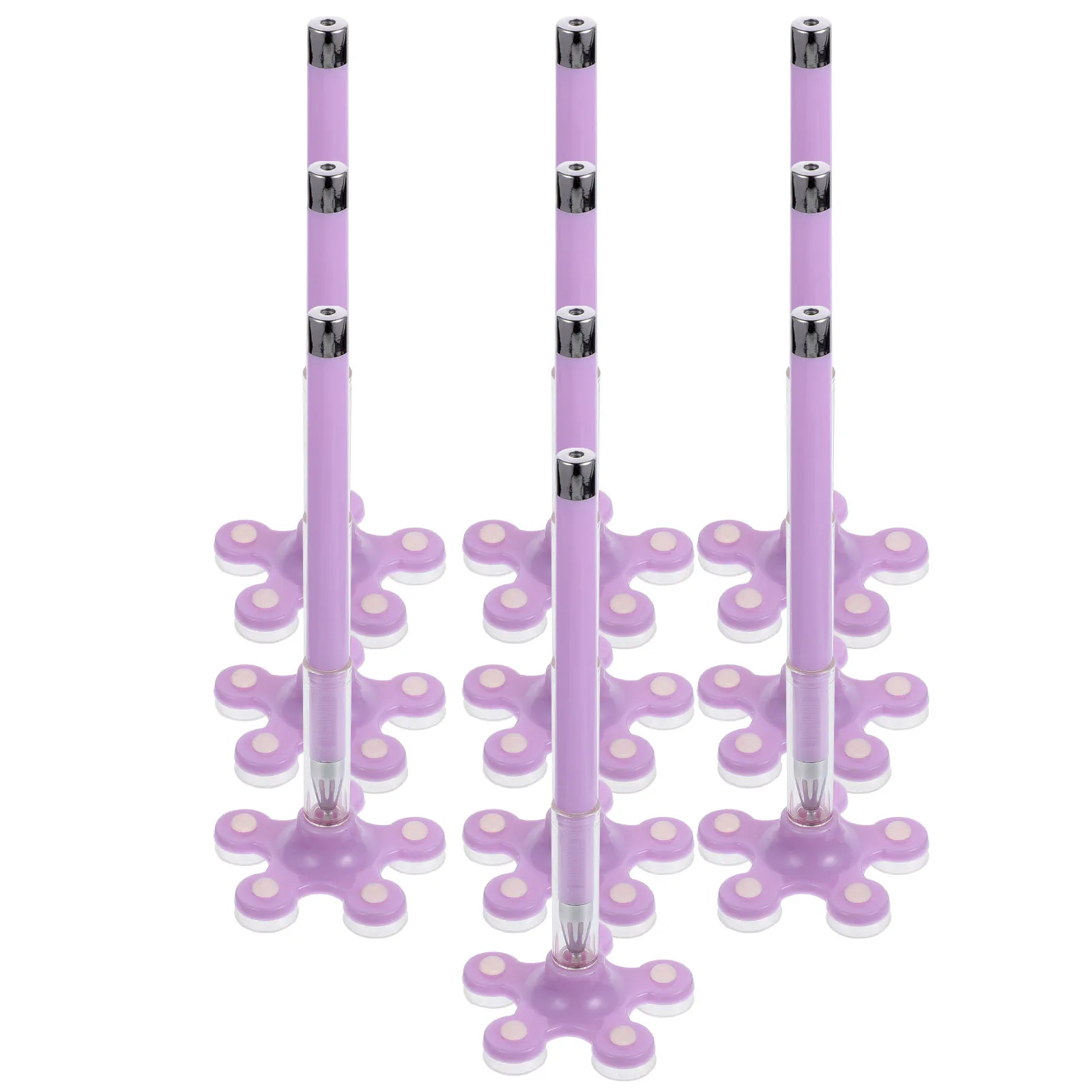 

10 шт., ручка двойного назначения для телефона, средняя точка, гладкие гелевые чернила для письма, держатель для телефона на присоске, портативные ручки для студентов и девочек