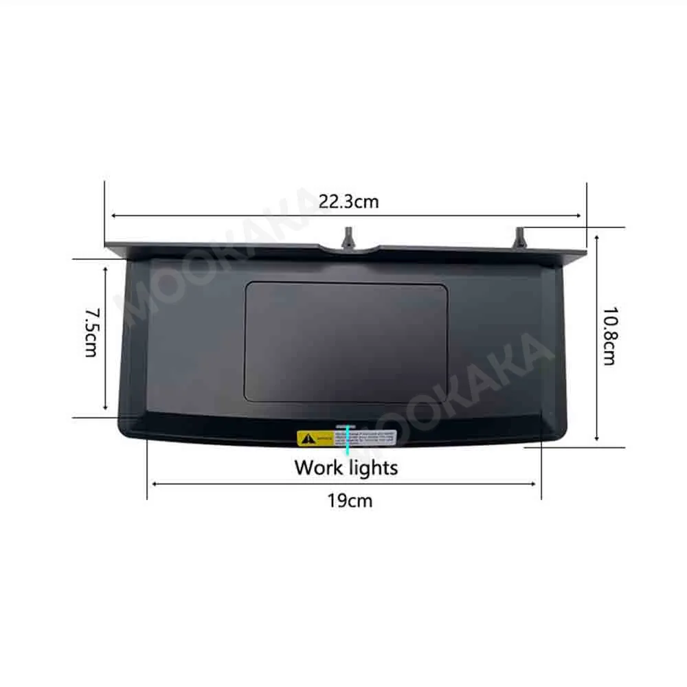 لسيارة رينج روفر سبورت 2013-2017 شاحن سيارة لاسلكي سريع تشى شحن سريع لوحة قيادة الهاتف المحمول الذكية بالأشعة تحت الحمراء #6