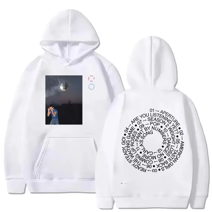 Herbst-Sonderangebot Harry Styles Together Tour 2026 Hoodie Y2K Herren Damen Fleece Mode Pullover Sweatshirt Locker Bequem und Vielseitig – Detail 10